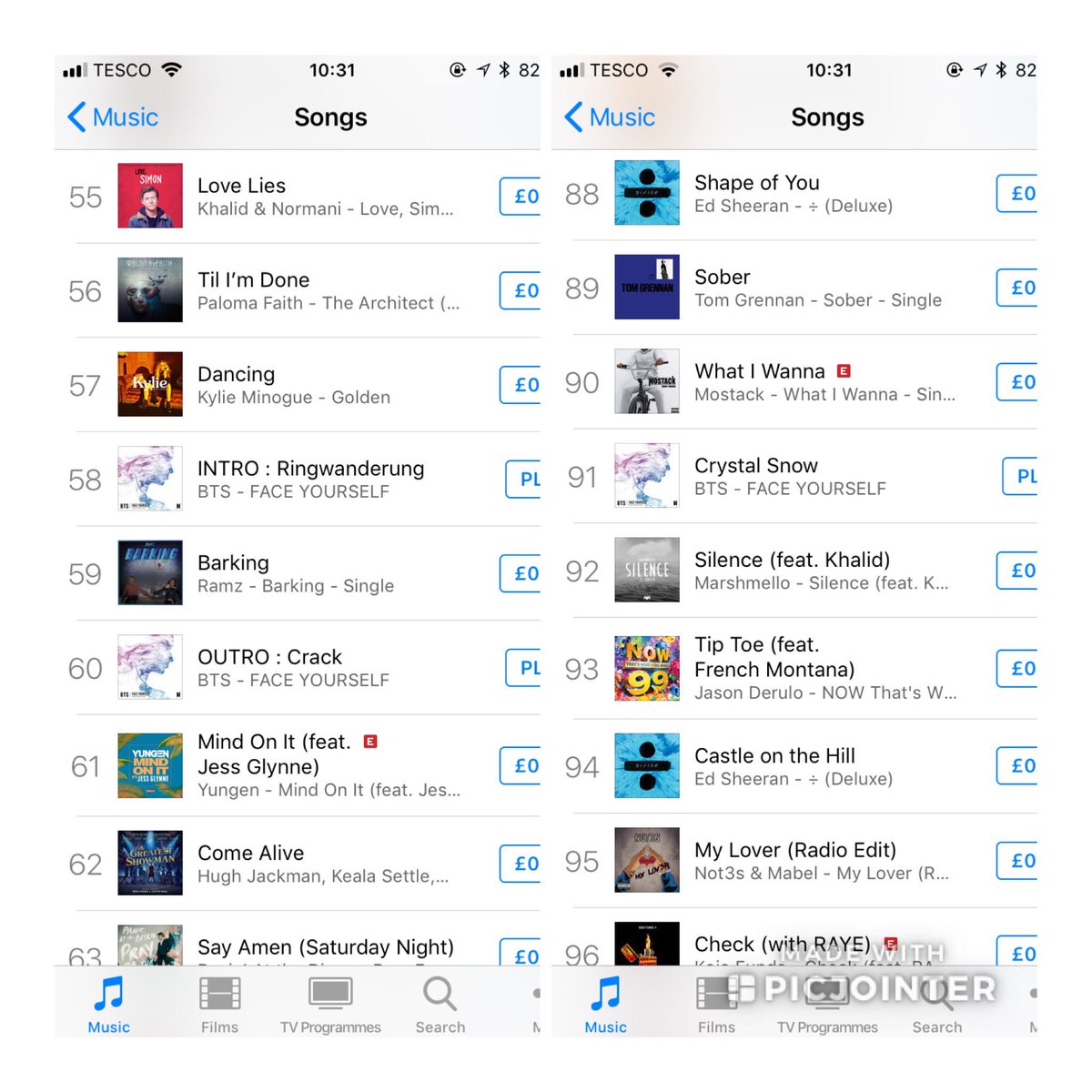 Itunes Chart Singles Uk