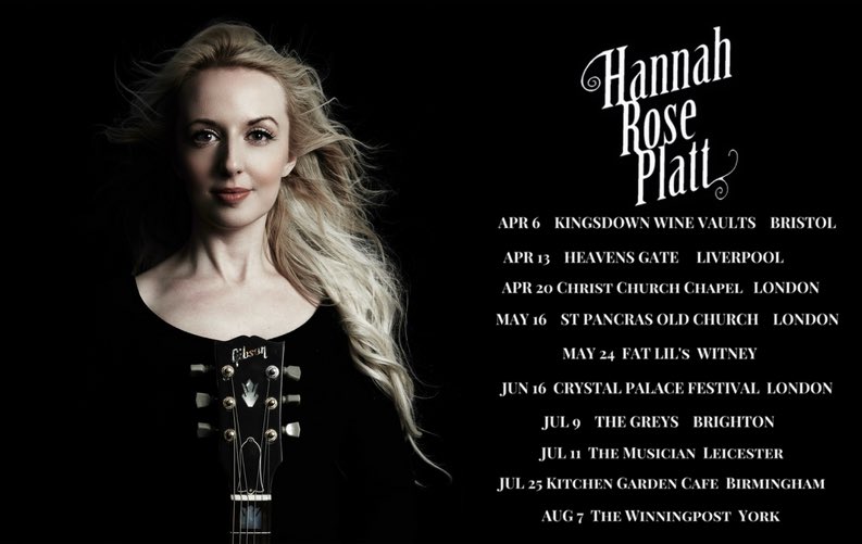 HannahRosePlatt's tweet photo. NEW SUMMER DATES ADDED! @MusicianVenue @KitchenGarden3 #thewinningpost #Leicester #Birmingham #York #tour #newdates #springsummer https://t.co/FRWiSy4SEs