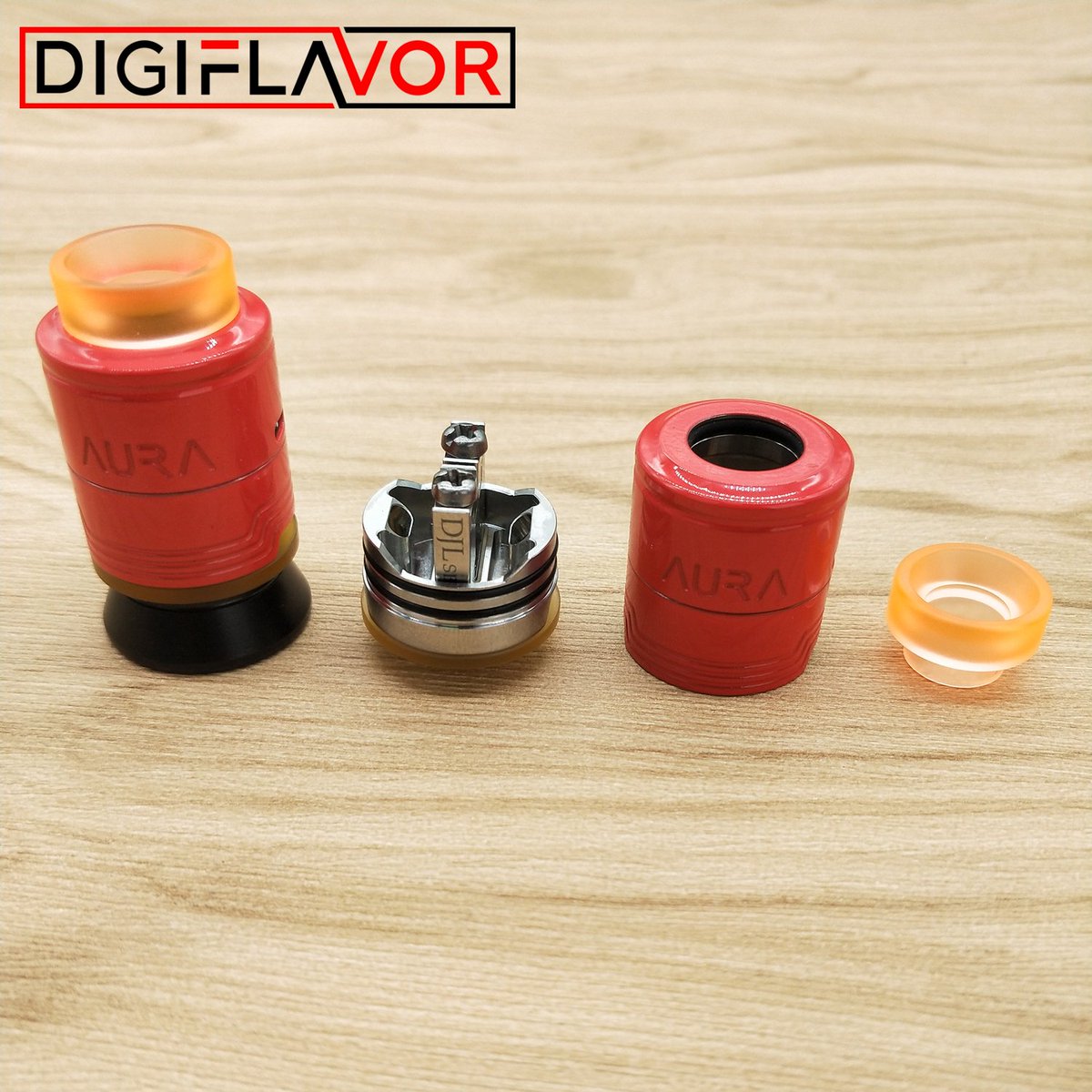 DigiFlavor's tweet photo. #Digiflavor #Aura RDA Build deck secured with two big “user friendly” screws.🔧🔧 Easier and better.💨💨💓 

#aurarda #jakartavape #vapeindo #vapelife #vapeporn #vapeshop #вейп #вейпинг #вейпер https://t.co/hmqCiPEE0H