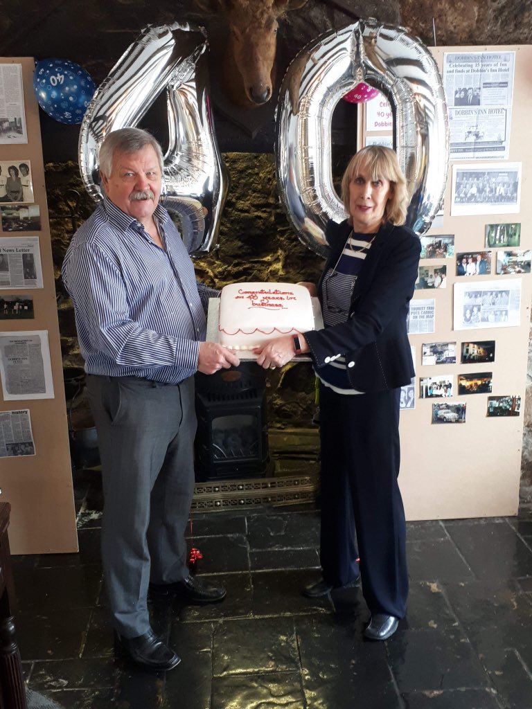 4 decades of local hospitality,that’s some going #proudbusiness #Carrickfergus #historyandhospitality