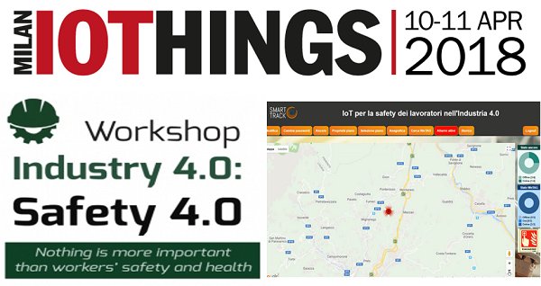 _Smart_Track_'s tweet image. Il 10 aprile 2018 ore 14.30 a #iothingsmilan Palaghiaccio, workshop &quot;Trasformazione digitale nella fabbrica intelligente&quot; presentiamo la soluzione IoT per la Safety 4.0 per la gestione della Safety dei lavoratori Indoor e Outdoor. 
smarttrack.io/2018/04/smart-…