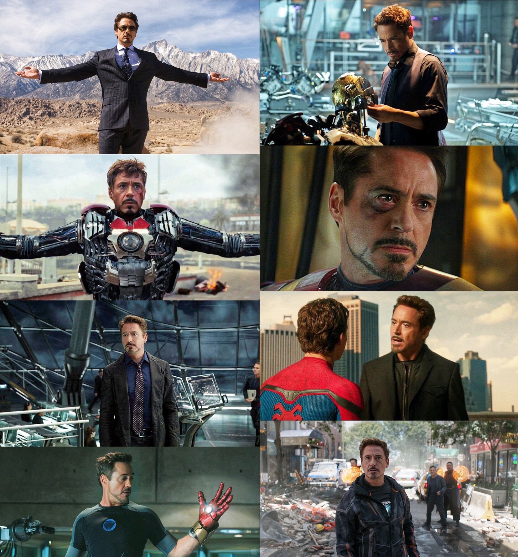 2008-2018 Robert Downey Jr.  
happy birthday   