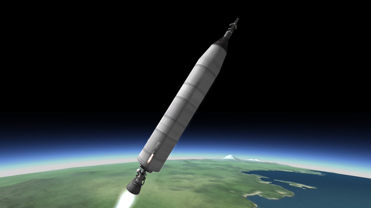 ベルカ宇宙軍 マーキュリー計画を再現しようと思って作っているアトラスロケット Ksp ベルカ宇宙軍 マーキュリー計画を再現しようと思って作っているアトラスロケット Ksp