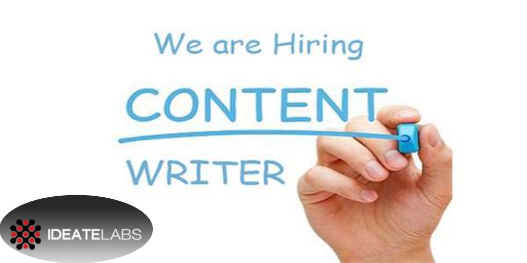 Jobswitch's tweet image. Content Writer required at IdeateLabs with an experience of  1 to 3 yrs

Ideatelabs
Jobswitch
#ContentWriterJob
jobswitch.in/job-details/co…