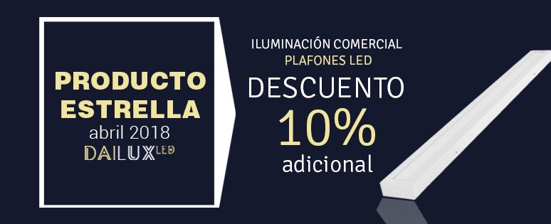 DailuxLed's tweet photo. ¿Sabíais que los Plafones LED son la mejor opción para iluminar tu oficina y a la vez, decorarla?💡
Este mes en https://t.co/fLNAPiQ7zD los tenéis con un 10% adicional al precio ¡ya rebajado!
Cuando vayáis a pagar, se os aplicará automáticamente el descuento al final de la compra https://t.co/S856yM6oEt