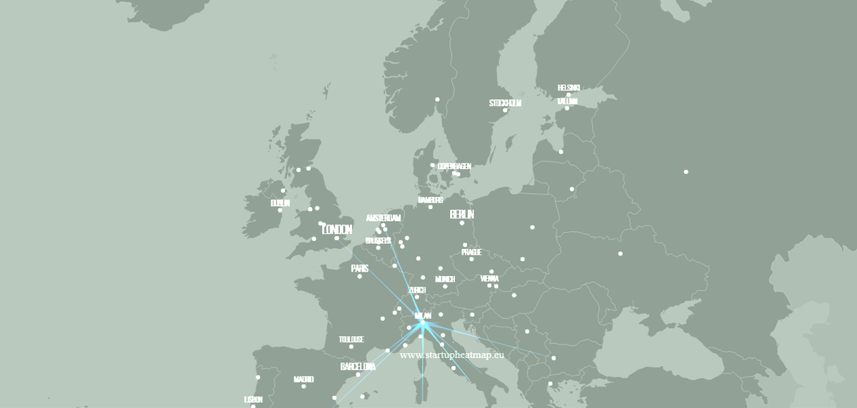 SW_Milano's tweet photo. Milano al 10° posto nella #StartupHeatmap Europe 2017 di @eustartup. Ecosistema favorevole alla nascita di nuovi #business!
Gli #investitori più attivi: @clubinvestitori @Innogest_VC @P101Ventures 

La mappa completa su https://t.co/oUoZvMSCUf https://t.co/67T7I7LZhF