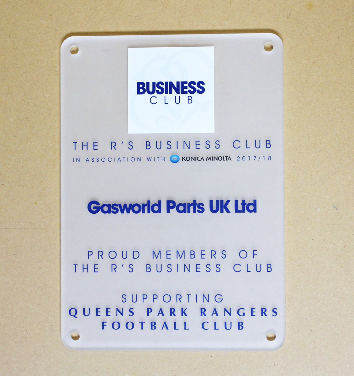 GasworldPartsUK's tweet photo. We are QPR! Proudly Announcing that we are now having Business Partnership with QPR  #QPR #queensparkrangers #partnership #plumbingsupply #plumbing #heating @QPRFC https://t.co/6PWRPsNTNG