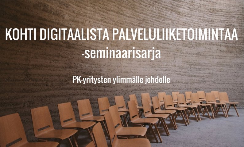 thomashood's tweet photo. #Loyalistic ja #PlanMill
kumppaneineen järjestää Kohti digitaalista palveluliiketoimintaa -seminaarisarjan huhti- ja toukokuussa. Tarjoamme seminaariosallistumisen tykkääjille veloituksetta koodilla PLMI18. Ilmoittaudu nyt.
https://t.co/wMqnOtpeew https://t.co/1SeidknFVD