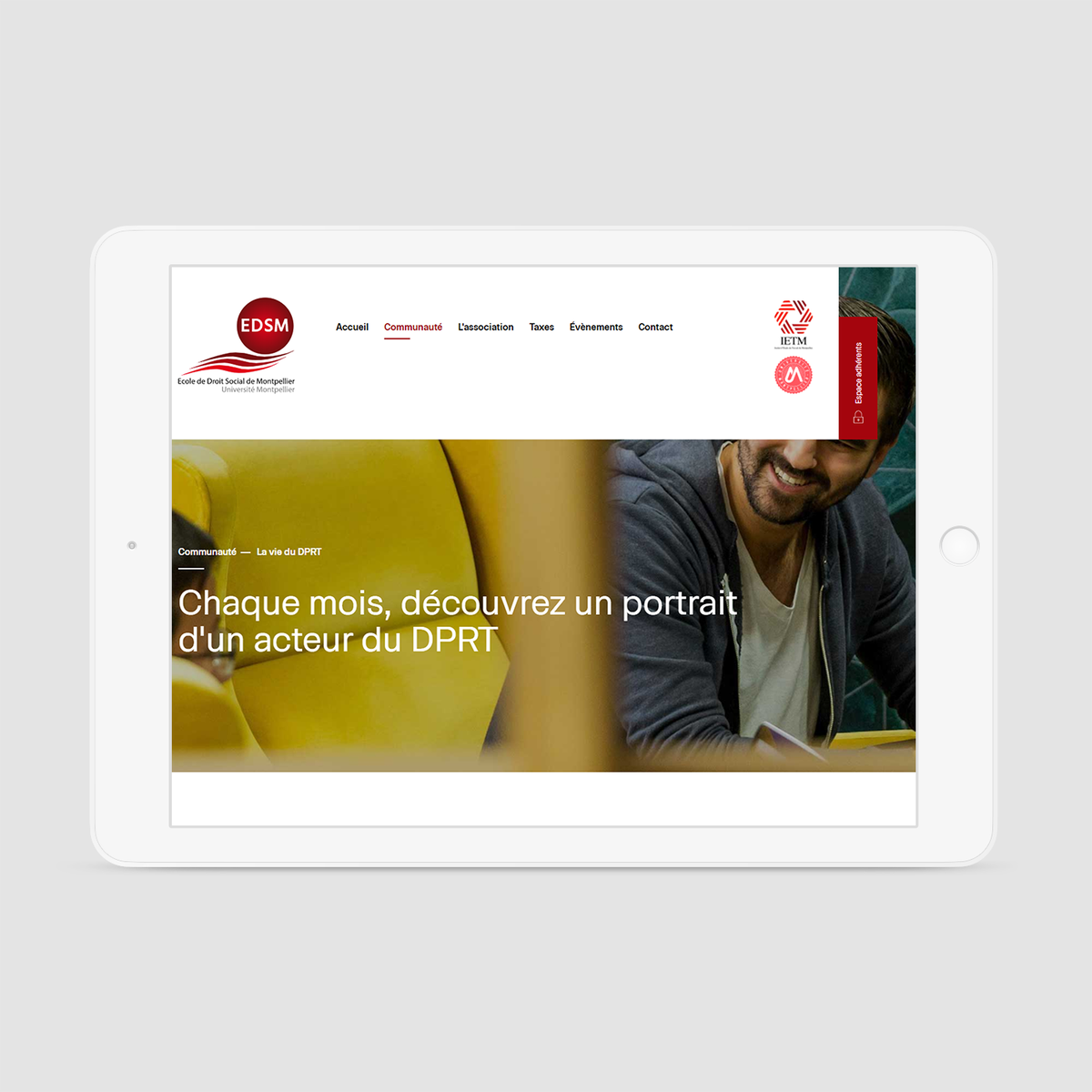 troa_digital's tweet photo. Nouvelle prod pour le master DPRT de la Faculté de Droit de #Montpellier 👨‍💻📚
https://t.co/vQI852564g
—
#website #master #droit #social #relation #travail #enseignement #webdesign #webagency https://t.co/AoCMD6RyC9