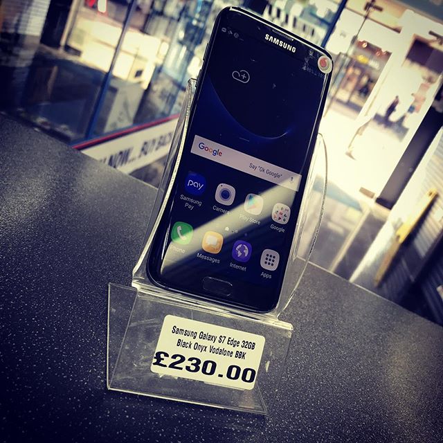 Samsung Galaxy S7 Edge 32GB Black Onyx Vodafone C JUST £230!

Trade your tech and consoles in for cash! Buy-back available. #Samsung #S7Edge #Mobile #Phone #Trade #Exchange #Bexleyheath