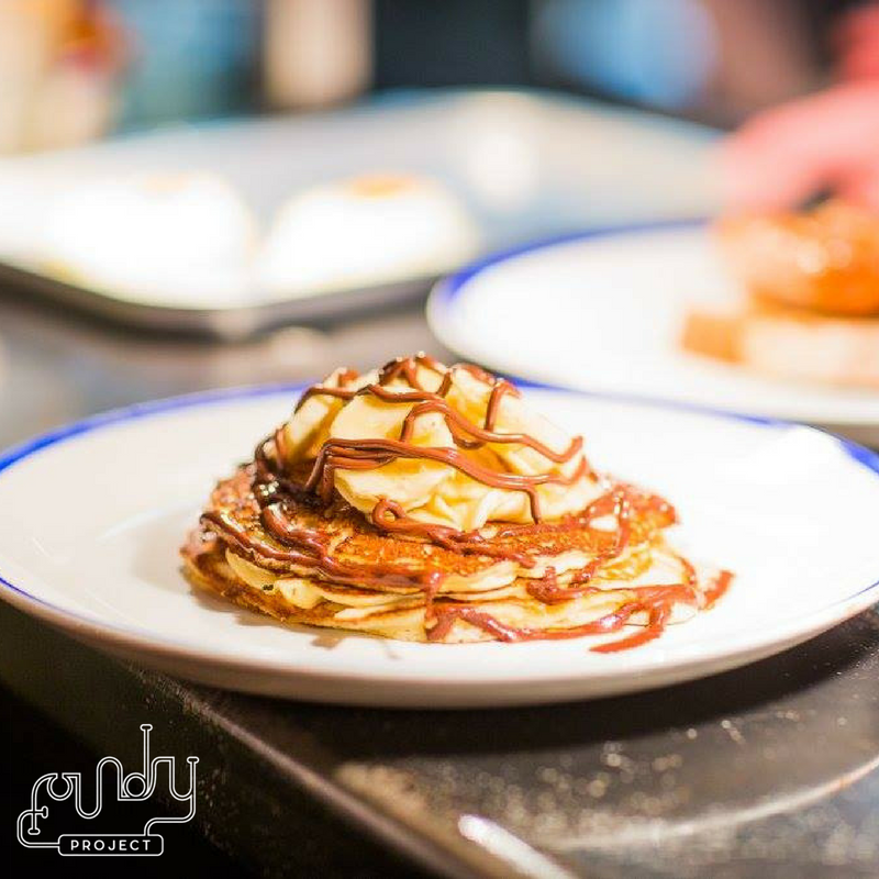 foundryhg1's tweet photo. Feeling the midweek slump? Don't sweat it honey, we've got pancakes for that! ❤️ How do you like yours? https://t.co/7ZkaJpSm9K