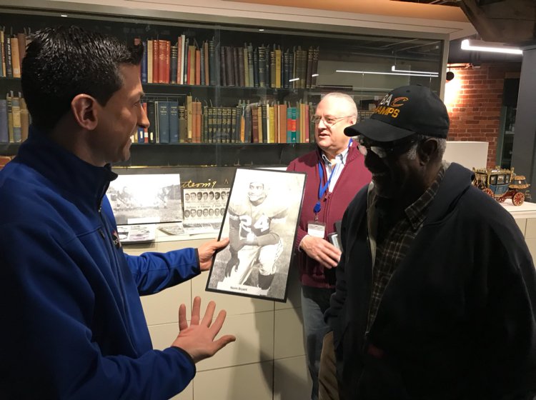 MarcJacobson's tweet photo. https://t.co/a9ksiSVlxe @MarcJacobson live @ABC12WJRT Morning at #FactoryOne #Flint, new home for @KetteringU #AtwoodStadium Archives! @GM https://t.co/SyZ3DSbcoi