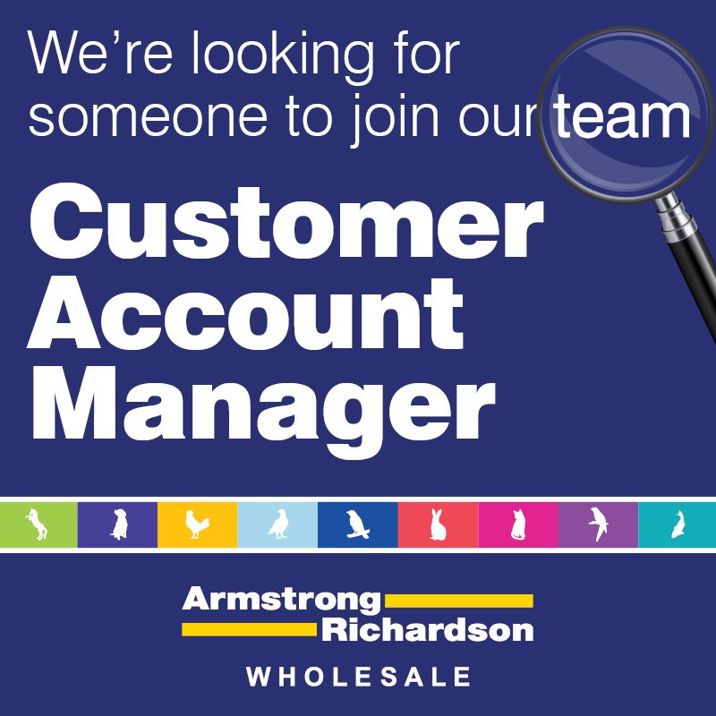 ARWhole's tweet photo. We are looking for a new Customer Account Manager to join our Wholesale team! Click on the link for more information👇🏼
https://t.co/jumlJ6x2S8 https://t.co/wrGLWF0BX3