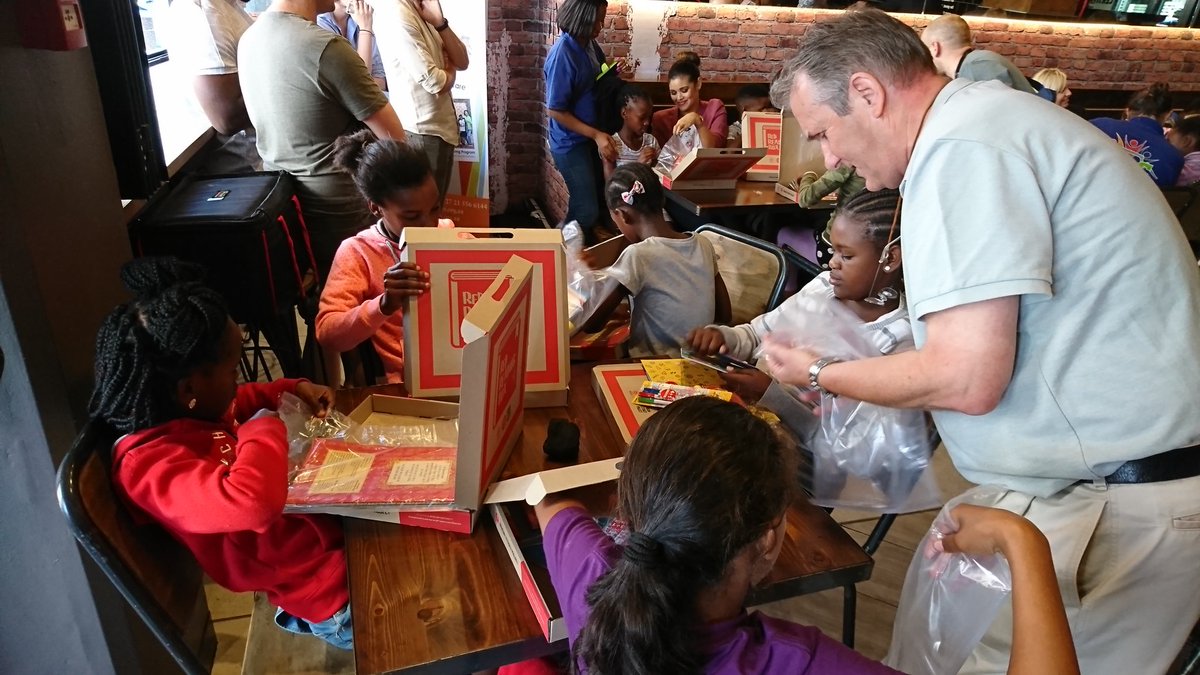 .<a href="/Biz_Education/">Bizcom Education</a> at the <a href="/PizzaHut/">Pizza Hut</a> African #Literacy launch #GiveOpportunity