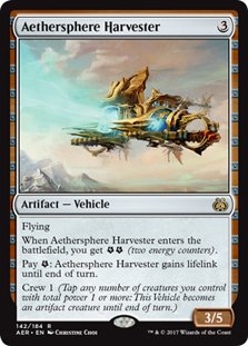 el_juzam's tweet photo. Nueva entrada en el blog, Aethersphere Harvester https://t.co/Cc8yvzhUIx #MTGOLD https://t.co/zAc8NEoofw
