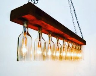 Abstractart16's tweet image. Wine bottle chandeliers 
 Glamorize your homes restaurants ,bars and living rooms without exclusive designs of wine bottle chandeliers.