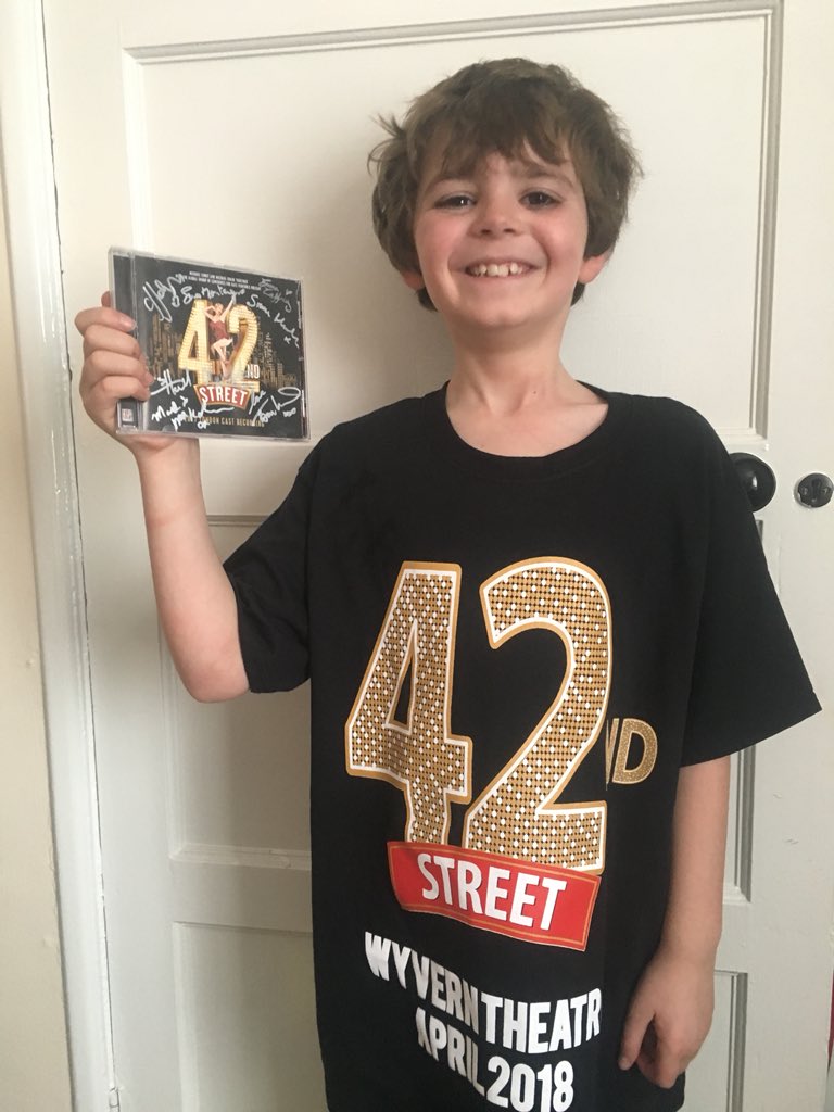 OnlyAlexRowland's tweet photo. A year ago I saw @42ndStreetLDN for the very first time. I was spellbound - and it made me want to dance. In July I had the most amazing experience of dancing with the cast and now I am in the @TanwoodYTheatre #42ndStreetTNWD Show at the Wyvern - Dreams DO come true! #tyt42st https://t.co/sAngwfUdQn