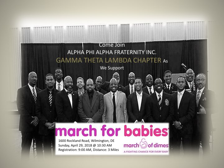 GTLAlphas's tweet photo. Please help us achieve our fundraising goal of $1906.00 to support the March of Dimes. To submit a donation please click on the provided link below and thank you for your support. 

https://t.co/MjB2wbD1i3 https://t.co/Hy5KaZhEMz