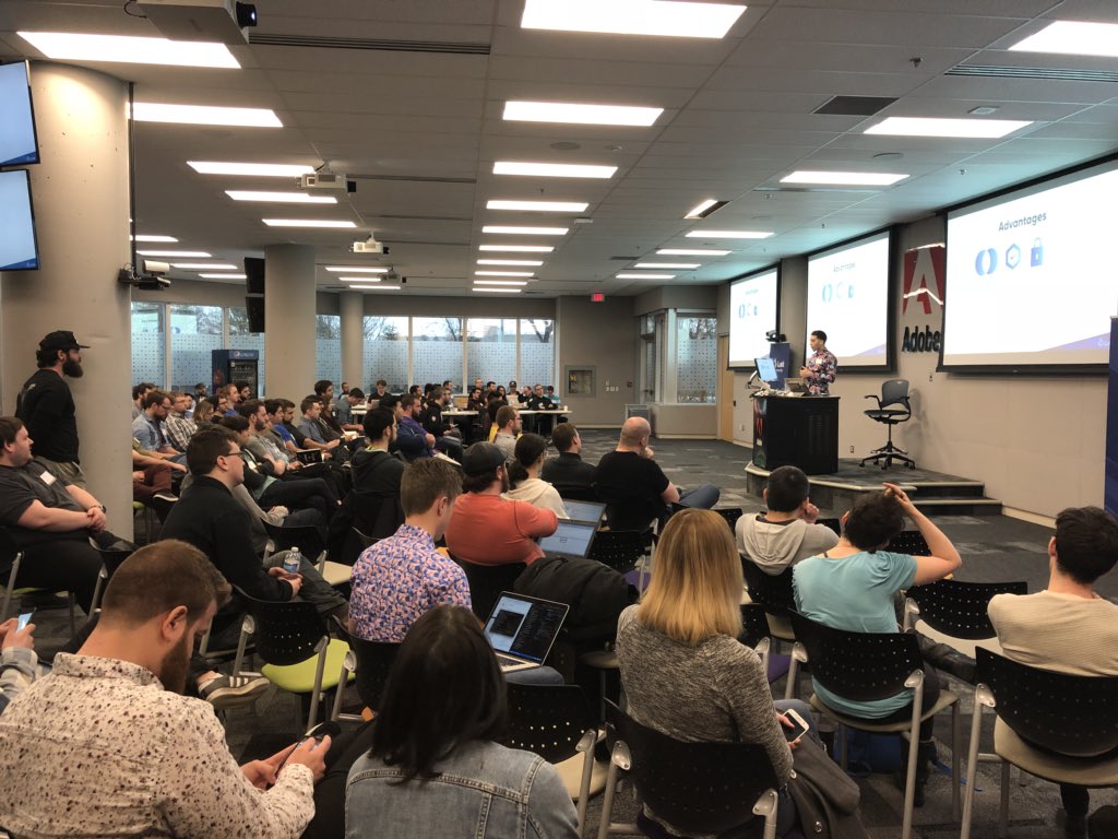 drnugent's tweet image. Structural security of blockchain: @JanLizFonts presents the @LiskHQ platform #forwardjs