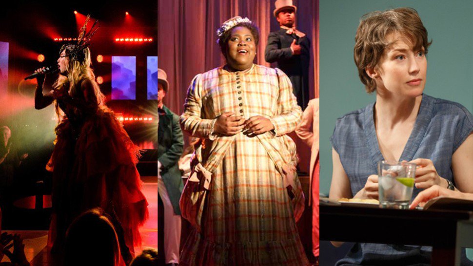 playbill's tweet photo. KPOP, Bella, Mary Jane Lead 2018 #LortelAwards nominations. See the full list here: https://t.co/XeUHNZMpzH https://t.co/urJcudwhBN