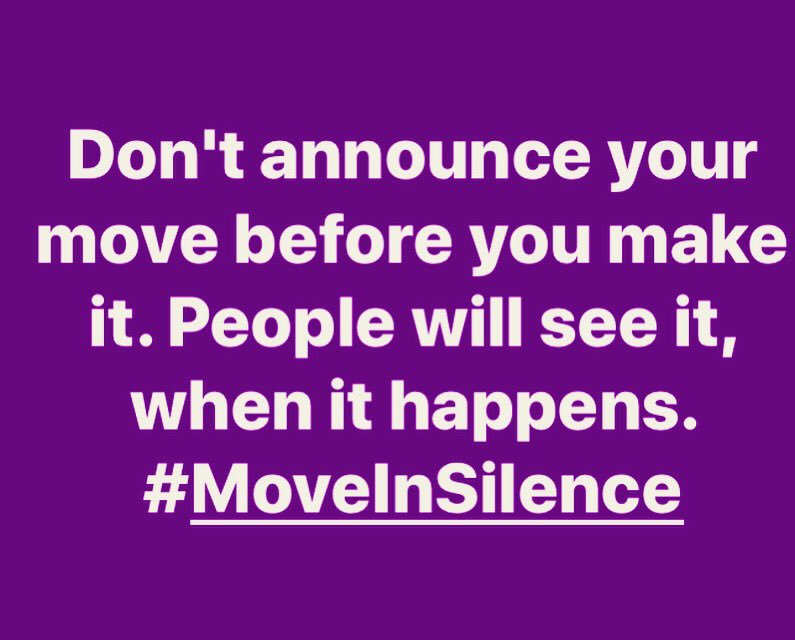 coachchristmas's tweet photo. #isoldit #moveinsilence https://t.co/76Cce5zFtq