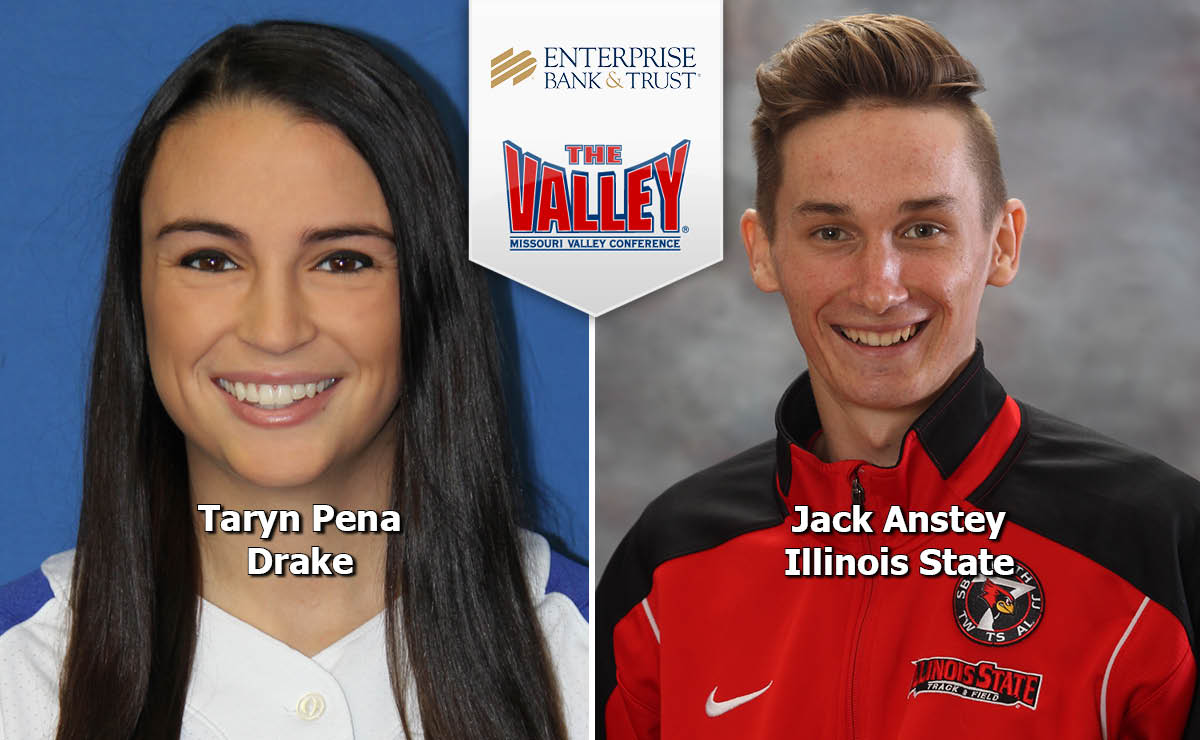 MVCsports's tweet photo. Taryn Pena of @DrakeSoftball &amp; Jack Anstey of @ISURedbirds have been selected Missouri Valley Conference Scholar-Athletes of the Week https://t.co/m6TX3lXJ7V https://t.co/kSQcAYjgUa