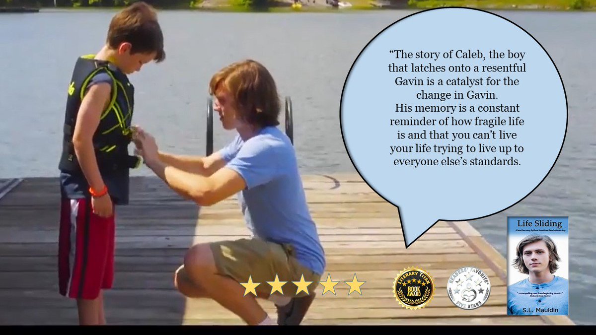 LifeSliding's tweet image. "I was really touched by Caleb and how his short time impacted so many lives. It is a reminder that it doesn’t matter how long we are here on earth, but what we do with the time we are given."  amazon.com/Life-Sliding-S… … #YABooks   LifeSliding.com #bibliophile