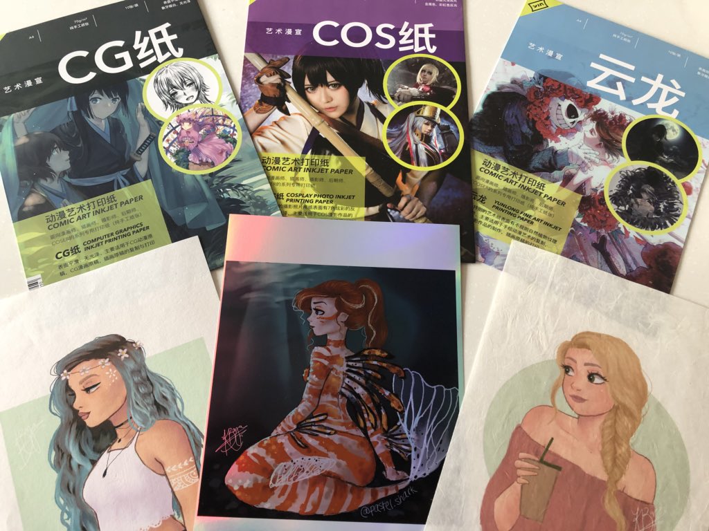pastelshark_'s tweet photo. HEY GUYS
for all you artists out there, be it digital, traditional or cosplay, y’all should check out YIN XUAN PAPER!
i had the privilege to try it out and review it ☺️
watch the video below to find out more and what i think of it! 👇🏼
https://t.co/ACSRgafPeY https://t.co/HLND7NLoGN