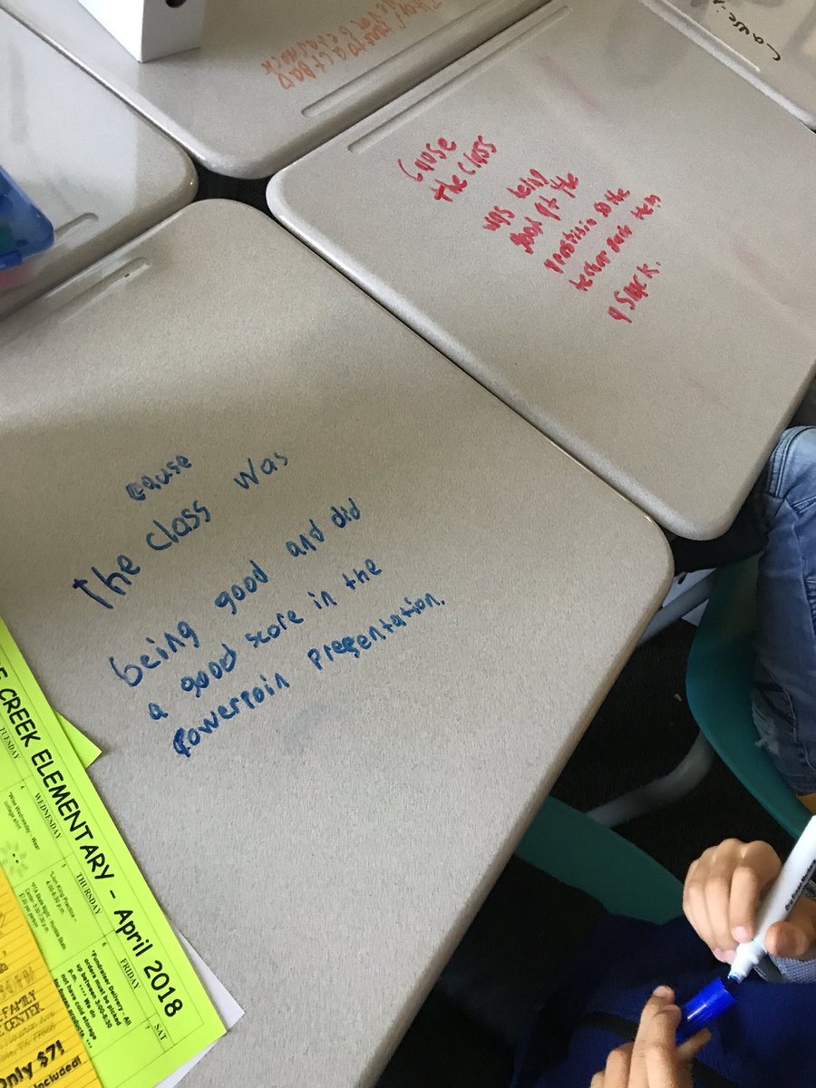 MrsG3rdgrade's tweet photo. Cause &amp; effect practice! @HumbleISD_RCE https://t.co/7ozFkn3pVh