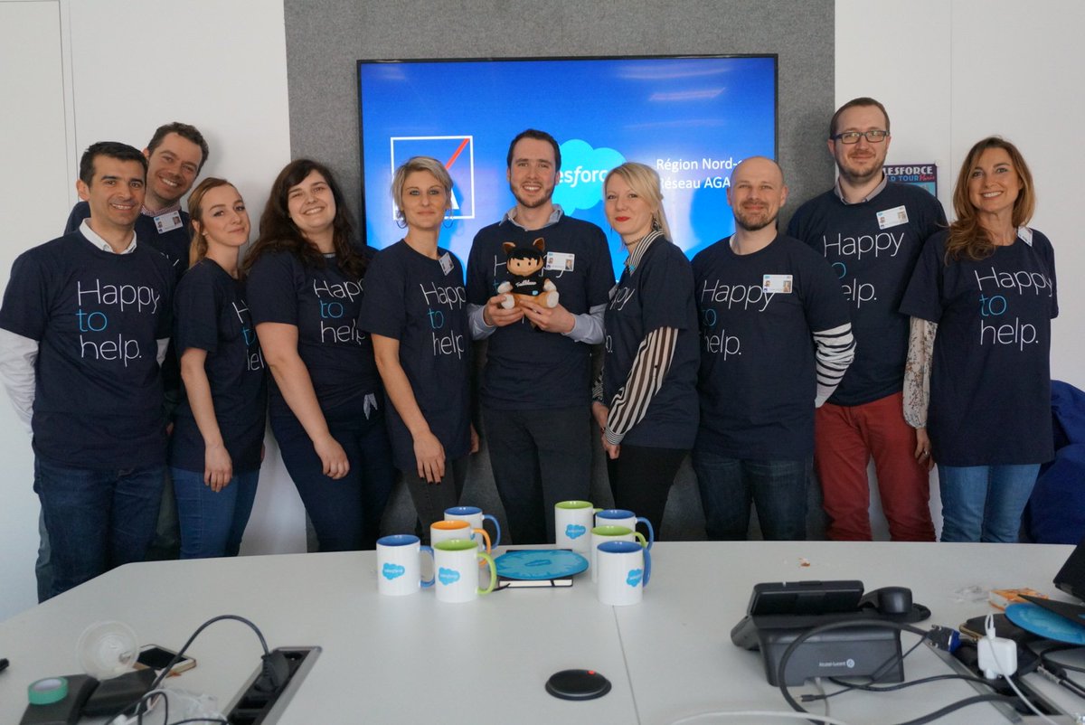 Aujourd'hui à #Strasbourg, journée de kick-off pour la <a href="/TaskForceNE/">TaskForceNE</a> #AXA qui unie les équipes #RDMANE et #ERCNE. Tous unis pour accompagner les Agences AXA de la région Nord-est dans l'appropriation et l'utilisation de #Salesforce.