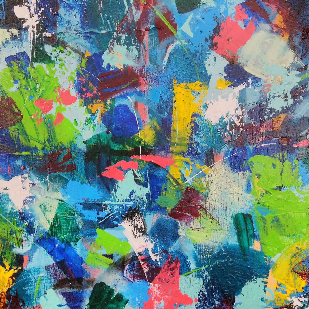 ArtLapnet's tweet photo. Let's continue the week brightly!
#artlap #artlapnet #abstractpainting #abstractexpressionism #acrylicpainting #artcollection #artforsale #originalart #workinprogress #studiotime #funtime #colorart #artistoninstagram #etsyartist #saatchiart https://t.co/2I8WTUOXhY