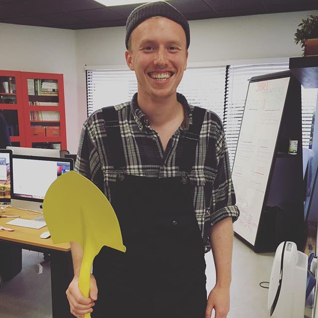 Meet Sumner, our new Graphic Designer. Sumner likes to wear overalls when it’s time to get to work. Welcome to the team! ift.tt/2q7tCiI