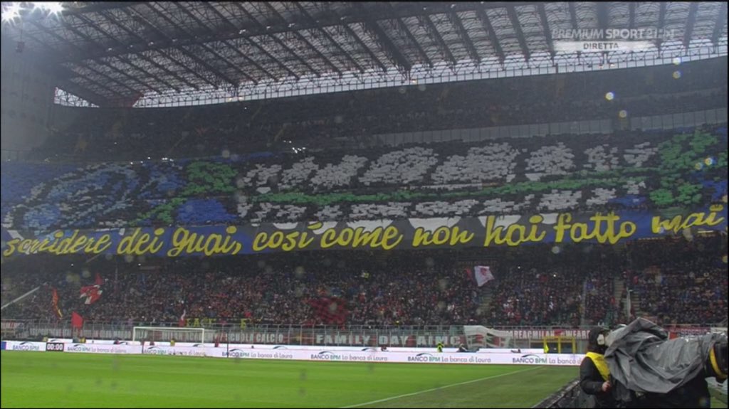 gli autogol on twitter la coreografia dell inter milaninter gli autogol on twitter la coreografia dell inter milaninter