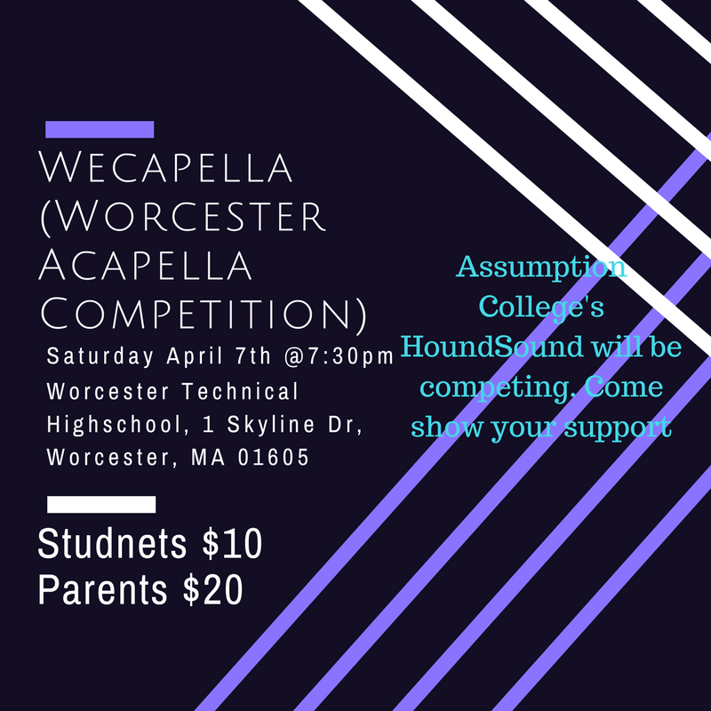 ACHoundSound's tweet photo. Come show your support for HoundSound at our biggest event of the year. #HoundSoundAcapella https://t.co/MQcRIiolW3