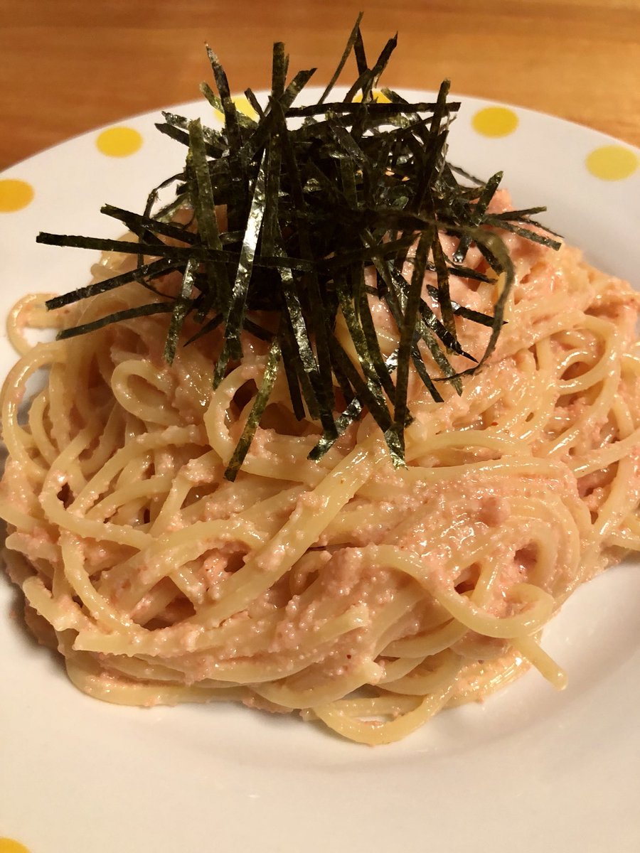 明太 マヨ パスタ