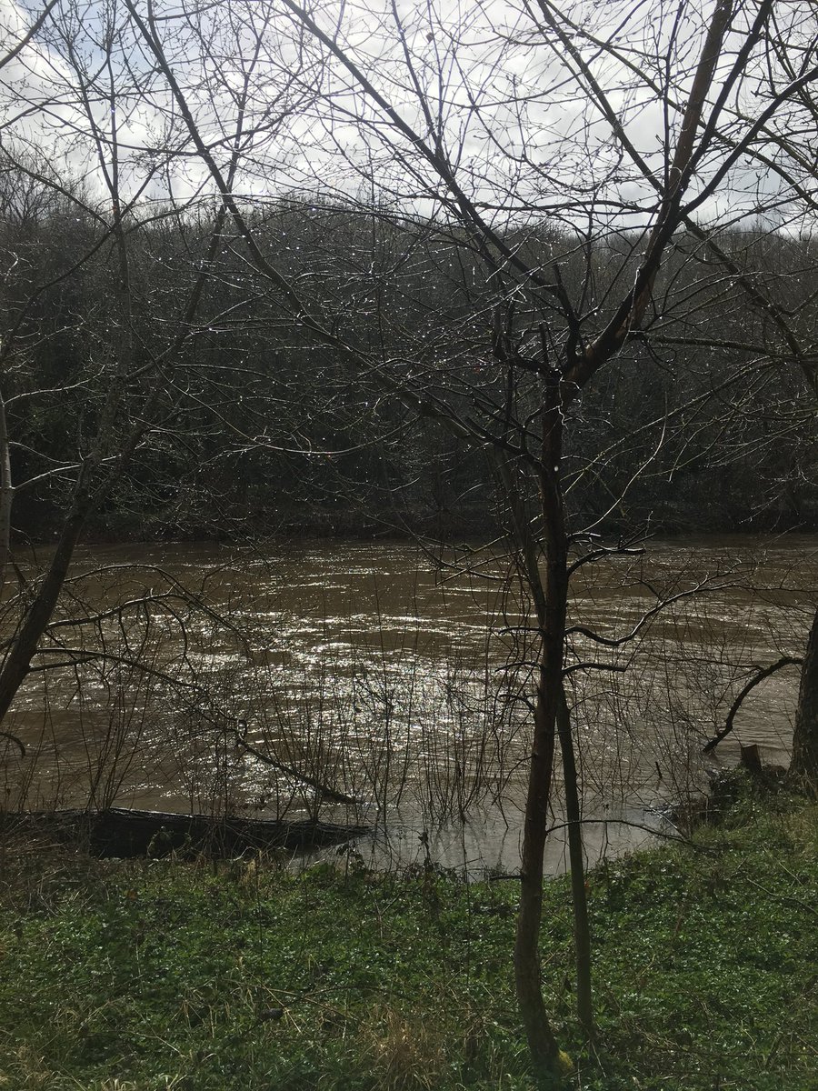 pbartlett1965's tweet photo. The rivers rising,24 hours difference,
View from my office #riversevern #IGMT #ironbridgegorge #coalport #coalportchinamuseum #Floodwarnings #Flood https://t.co/QYfXcNdkUJ