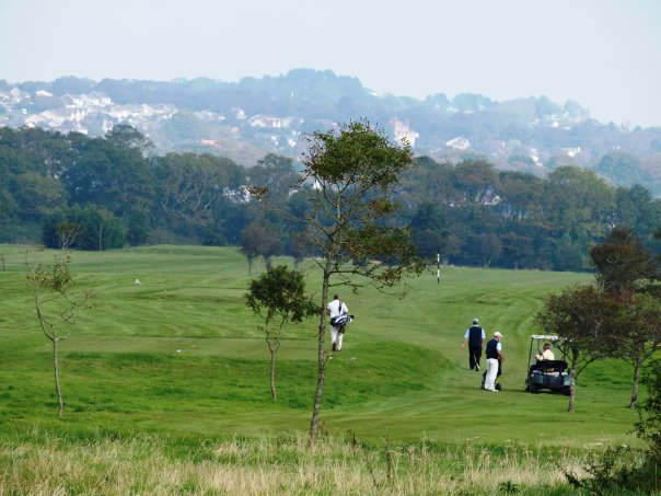 Brilliant golf course views...
