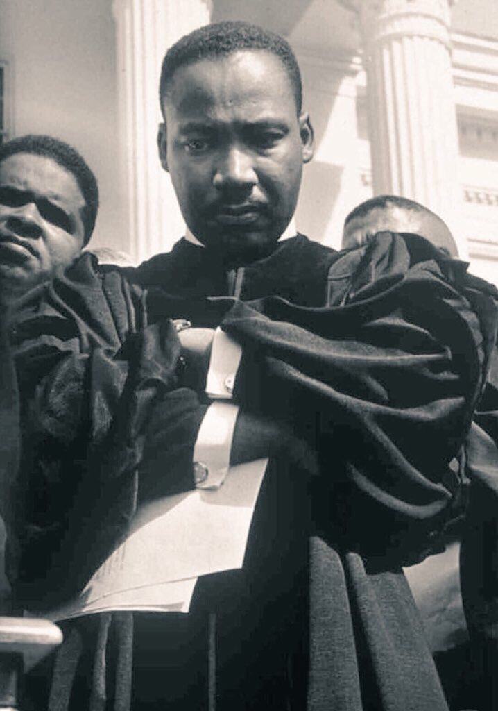 BerniceKing's tweet image. The most authentic way to honor my father is to commit to the work of creating a more peaceful, just, humane world. Let quotes coincide with conscious efforts to eradicate poverty, militarism and racism (privilege + power = oppressive policies + culture). #MLK50Forward #MLK