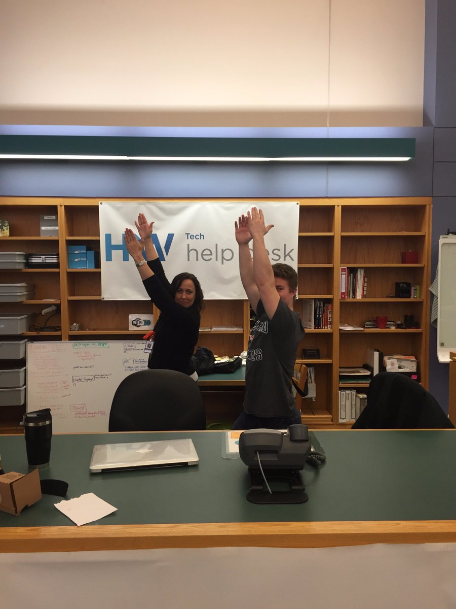 HWTechHelpDesk's tweet image. Come on down to the Tech Help Desk to practice #edtechyoga Thanks to @iste standards! iste.org/explore/articl… Today they are empowering students with the warrior pose!!!