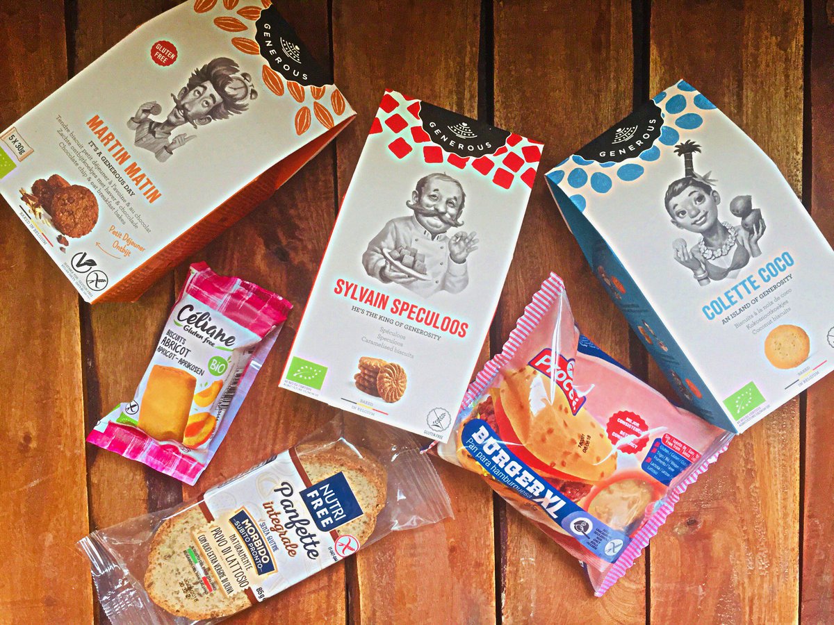 Lekker glutenvrij pakketje! Thanks to <a href="/NoGlutenShop/">NoGlutenShop</a> !