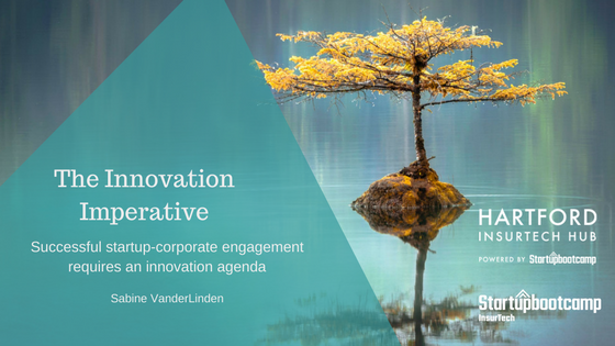 Do you have in place an #innovation strategy?
Successful #InsurTech startup-corporate engagement requires for #insurers to define their innovation agenda and create the impetus for change @sbcInsurTech <a href="/HartfordInsHub/">Hartford InsurTech Hub</a> linkedin.com/pulse/successf…