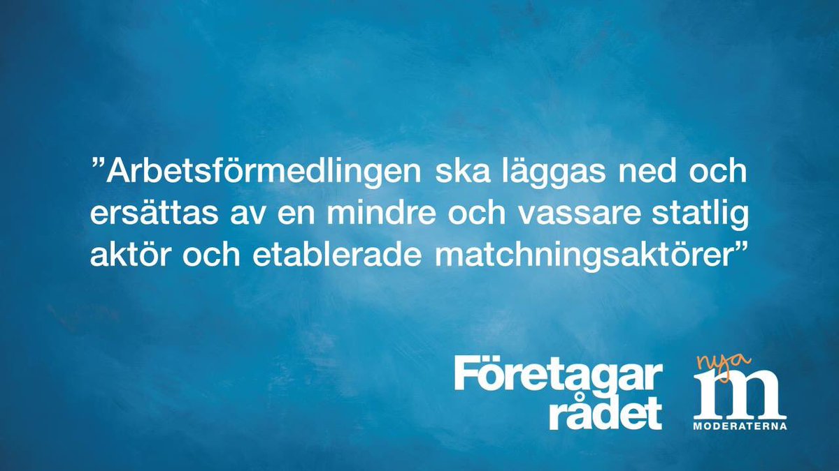 En alliansregering kommer att lägga ner Arbetsförmedlingen i dess nuvarande form.
dn.se/debatt/allians…