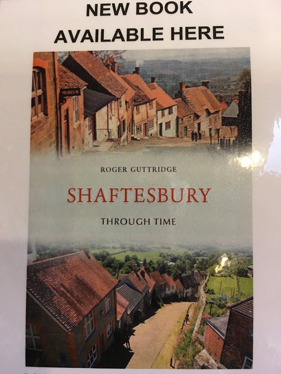 Roger Guttridge’s new book on Shaftesbury selling well at the TIC 😀👍