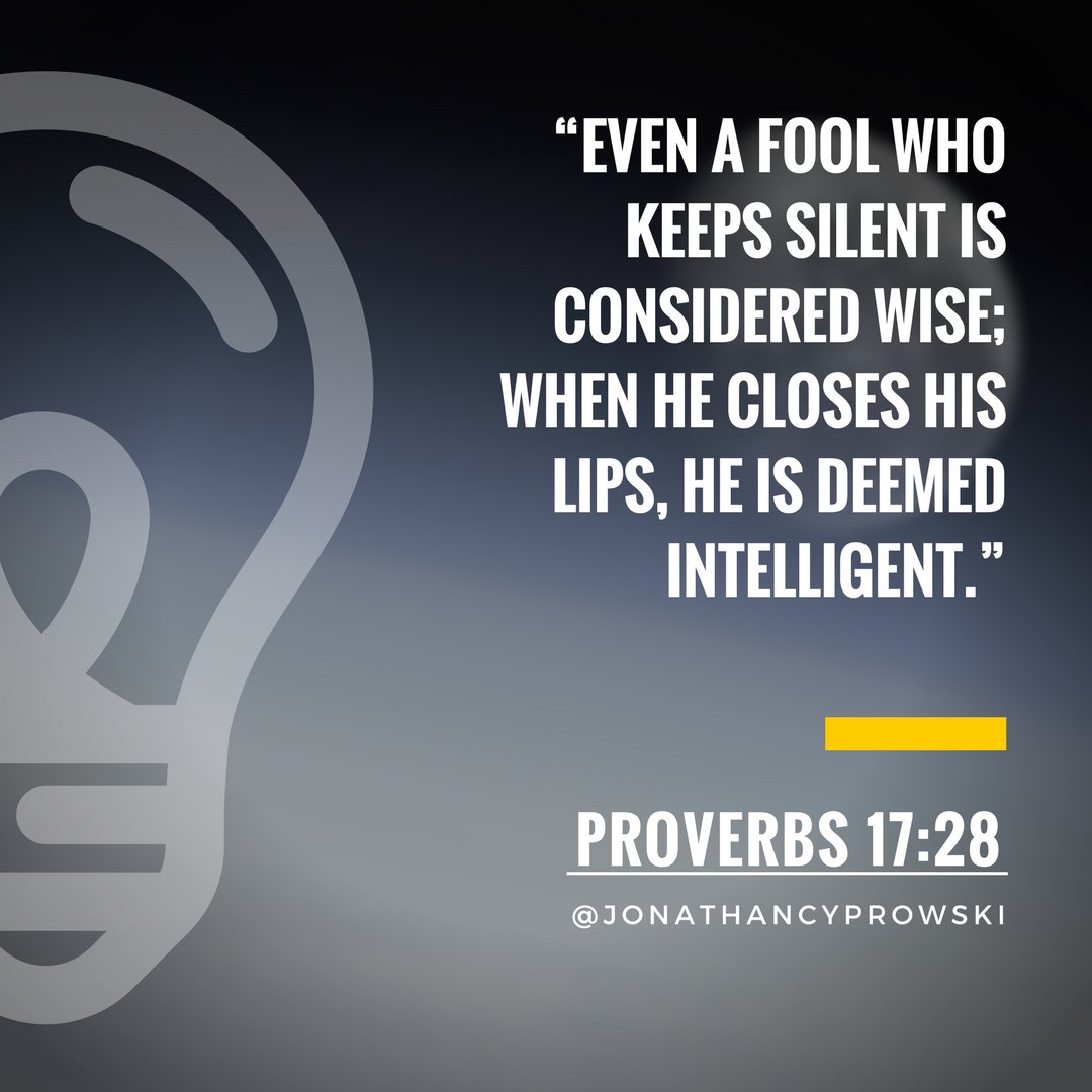 JCyprowski's tweet photo. If you desire to be respected and heard, it is important to realize that the person who offers and shouts their opinion the most without truly listening will seldom achieve the respect or voice they desire. #foodforthought  #hush #yourignoranceisnotbliss #listen #ministrylife https://t.co/Rez1S9JaRd