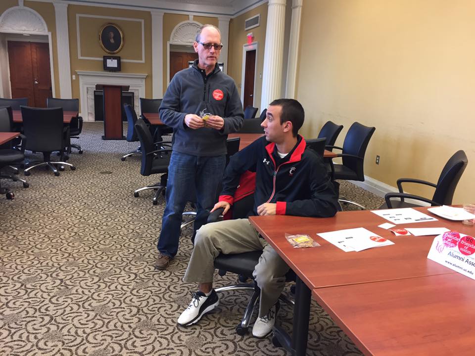 adamniemeyer's tweet photo. Excited to join @stevedepo's Comm & Sport class next Wednesday AM to talk a little about my job and changes I've seen in my 11 years in the UC football office. #CommSportUC https://t.co/CULNS9GCNm