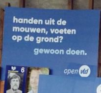 CharlieVLeuffel's tweet photo. Handen uit de mouwen was 't hé? #gewoondoen @openvld https://t.co/S3yqphvXp5