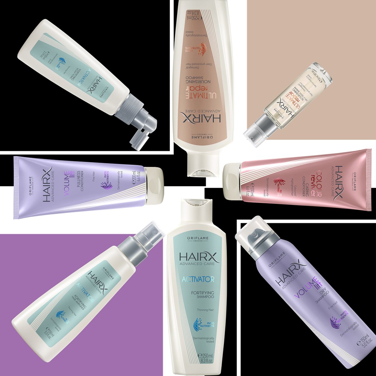 OriflameTurkiye's tweet photo. Yıpranmış saçlara hayat veren, zayıf saçları güçlendiren, ince telli saçları dolgunlaştıran ve boyalı saçları koruyan Yeni HairX, bitkisel besleyicilerin gücü adına karşınızda! 
https://t.co/p2yJKxg9Zr https://t.co/l6FVPW86WN