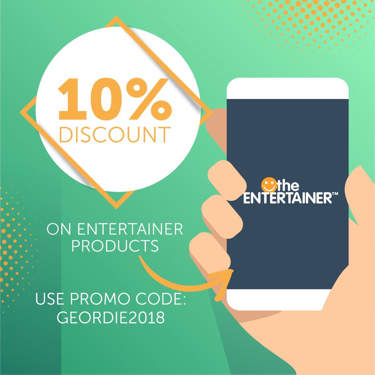 GeordieArmani's tweet image. Get 10% discount when buying your @EntertainerGCC apps, #savewithasmile #mydubai