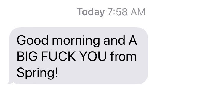 Lynde's tweet image. Reason number 6790 why I love my girlfriends 😂 #springinchicago #snowinapril