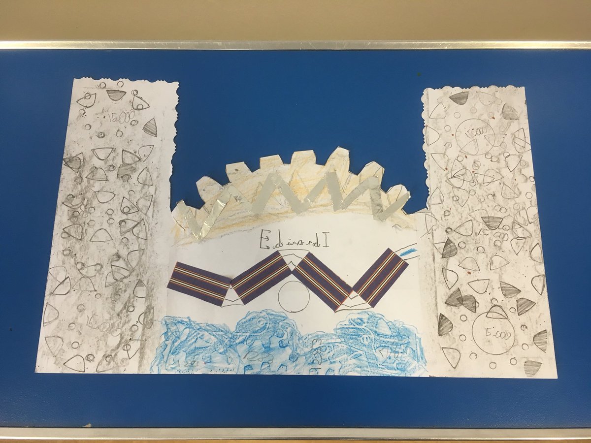 Amazing picture of <a href="/ConwyCastle/">K</a> drawn by Charlie <a href="/derbymuseums/">Derby Museums</a> #industrialart session. Great work Charlie!!!